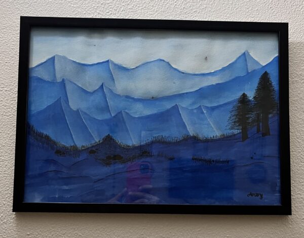 Mountain painting