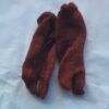 Coffee-Colored Hand-Knitted Wool Socks – Cozy, Stylish, and Warm 100% Wool