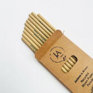 Recycled Kraft Paper Pencils- Set of 10