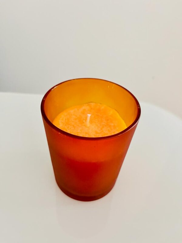 Sanyoga Scented Candles with Vanilla fragrance