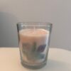 Soy Wax Candel with Orchid Flower