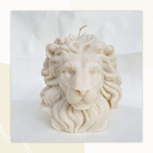 The Leader Lion Candle