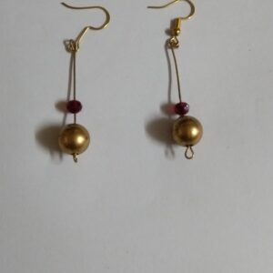 Golden earrings