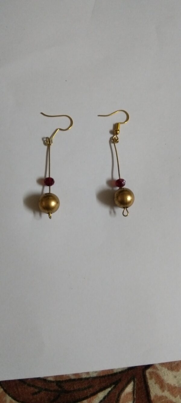 Golden earrings