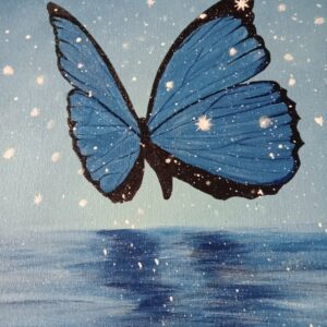 Handmade Butterfly Painting