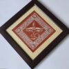 Handcrafted Devi Face Painting with Wooden Frame