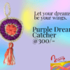 Crochet Dream Catcher crafted with yarn