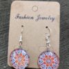Glass Cabochon earrings