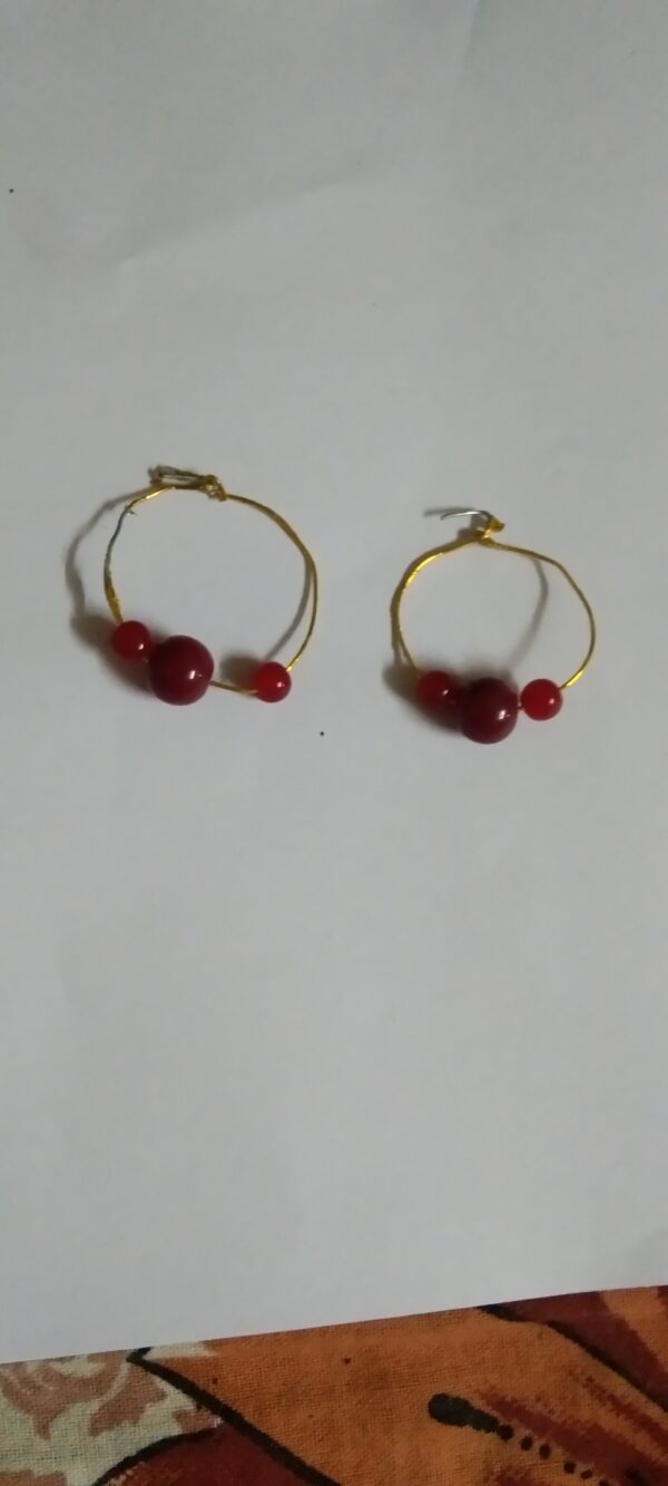 Golden hoops