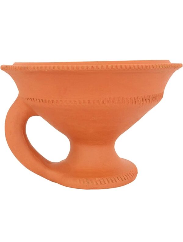 Natural Clay Dani/Dhuni Burner Holder/Pot Stand for Puja/Hawan/Dhuni