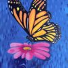 Handmade Butterfly Painting