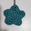 Amigurumi Pattern Peacock Green Star Keychain