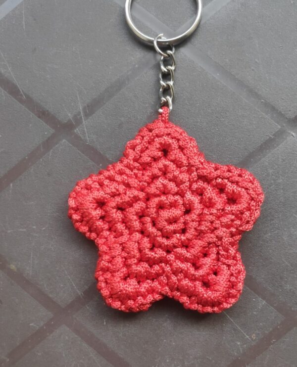Amigurumi Pattern Star Keychain