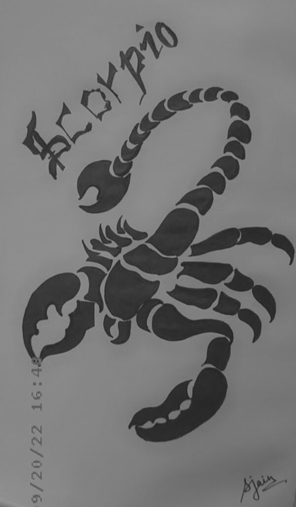 Scorpio वृश्चिक राशि (symbol)