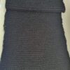 Hand-Knitted Black Woolen Muffler – Warm, Stylish, and Cozy Winter Accessory