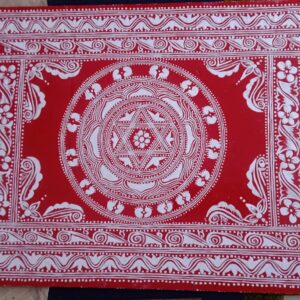 Aipan art of Lakshmi chowki