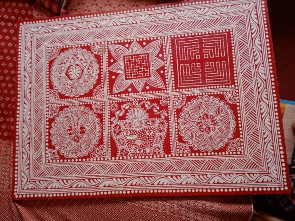 Kumaon’s Blessings : Handcrafted 6 Ritual Chowki in One