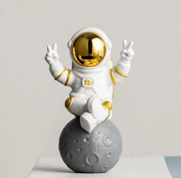Handmade Cute Outer Space Astronaut Figurine