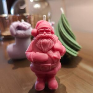 Handmade Christmas Scented Candles | Santa, Tree, Bell & Socks