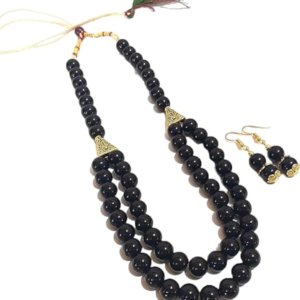 Handcrafted Glass Beads Jewellery Set for Women