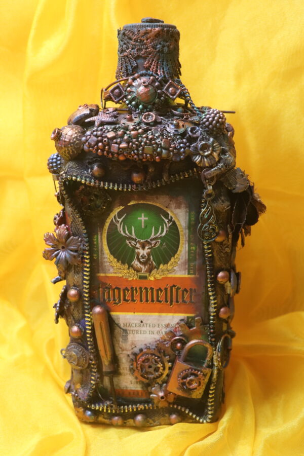 Steampunk Vintage Bottle Decor
