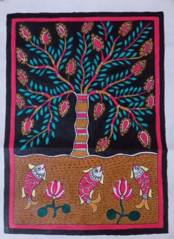 Handmade Tree of Life Canvas Art - Timeless Natural Beauty for Home & Gift Décor