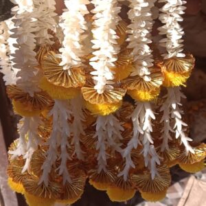 Handcrafted Artificial Scented Flower Strings – Set of 10