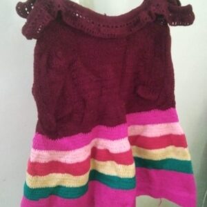 Hand-Knitted Woolen Dress – Cozy, Elegant, and Timeless Winter Essential