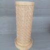 Rustic Handcrafted Bamboo Table Lamp – Sustainable Natural Décor Piece (12")