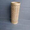 Handcrafted Bamboo Hanging Lamp – Natural Woven Eco-Friendly Lighting (12" Height)