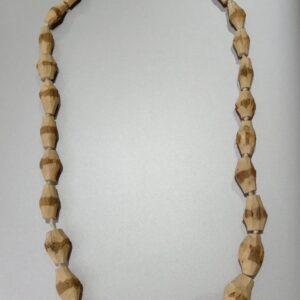 Handmade Natural Tulsi Stem Mala | Sacred Prayer & Meditation Beads (68 cm, 24 g)