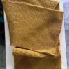 Golden Mustard Hand-Knitted Wool Muffler | Long 200 x 20 cm Unisex Winter Scarf