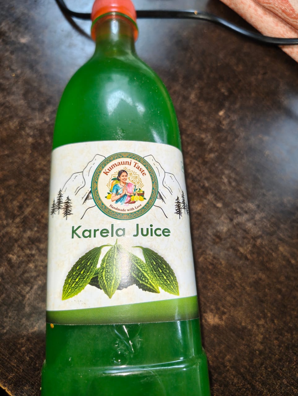 Organic Kumaoni Karela Juice | Farm-Fresh Handmade Bitter Gourd Juice | Traditional Himalayan Wellness Drink | 750ml
